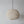 Cotton chandelier lantern in pumpkin shape, handmade in Bali, unique design with linen texture, perfect for hanging decor.