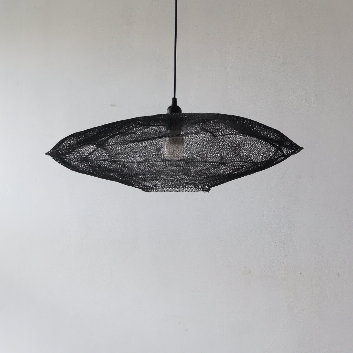 Black Wire Mesh Lampshade Cloud shape