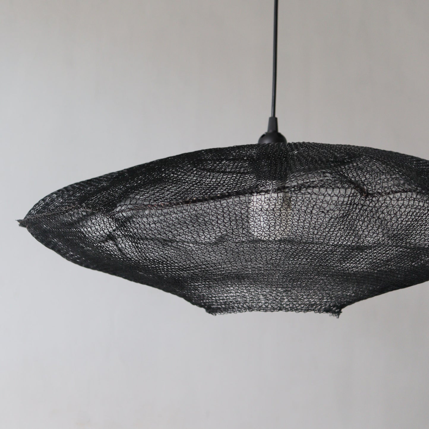 Black Wire Mesh Lampshade Cloud shape