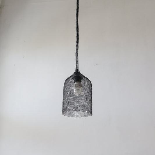Black Metal Mesh Pendant Light Siji Design