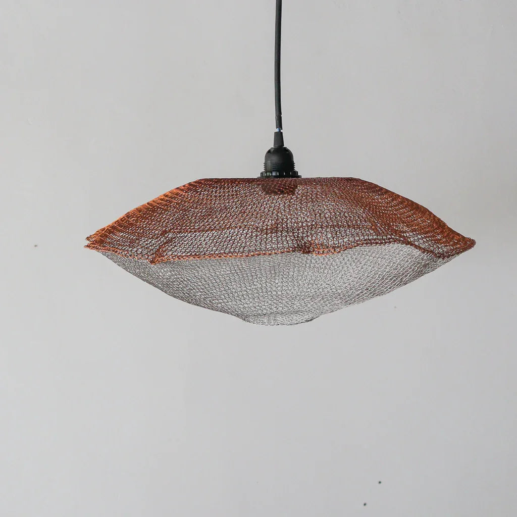 Mesh Light Wire Mesh Chandelier Light Fixtures Bali – roomidecor