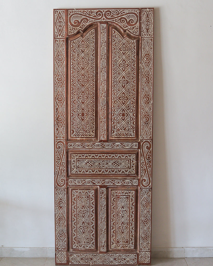 Hand Carved Door Ethnic Roomi Design