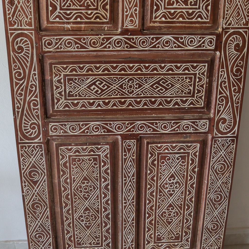 Hand Carved Door Ethnic Roomi Design