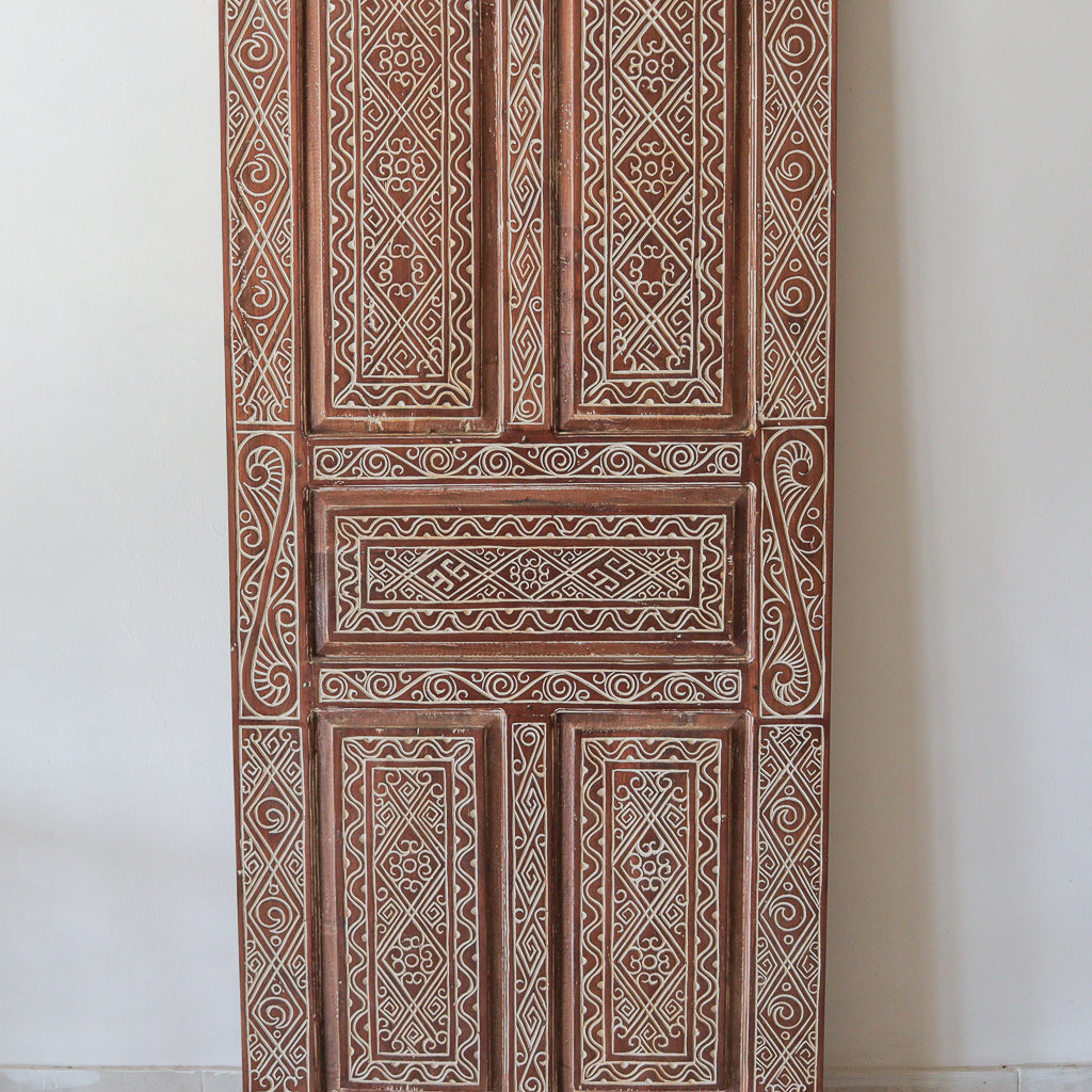 Hand Carved Door Ethnic Roomi Design