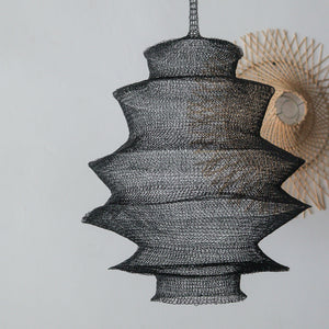Handknitted Wire Mesh Chandelier Kiritana