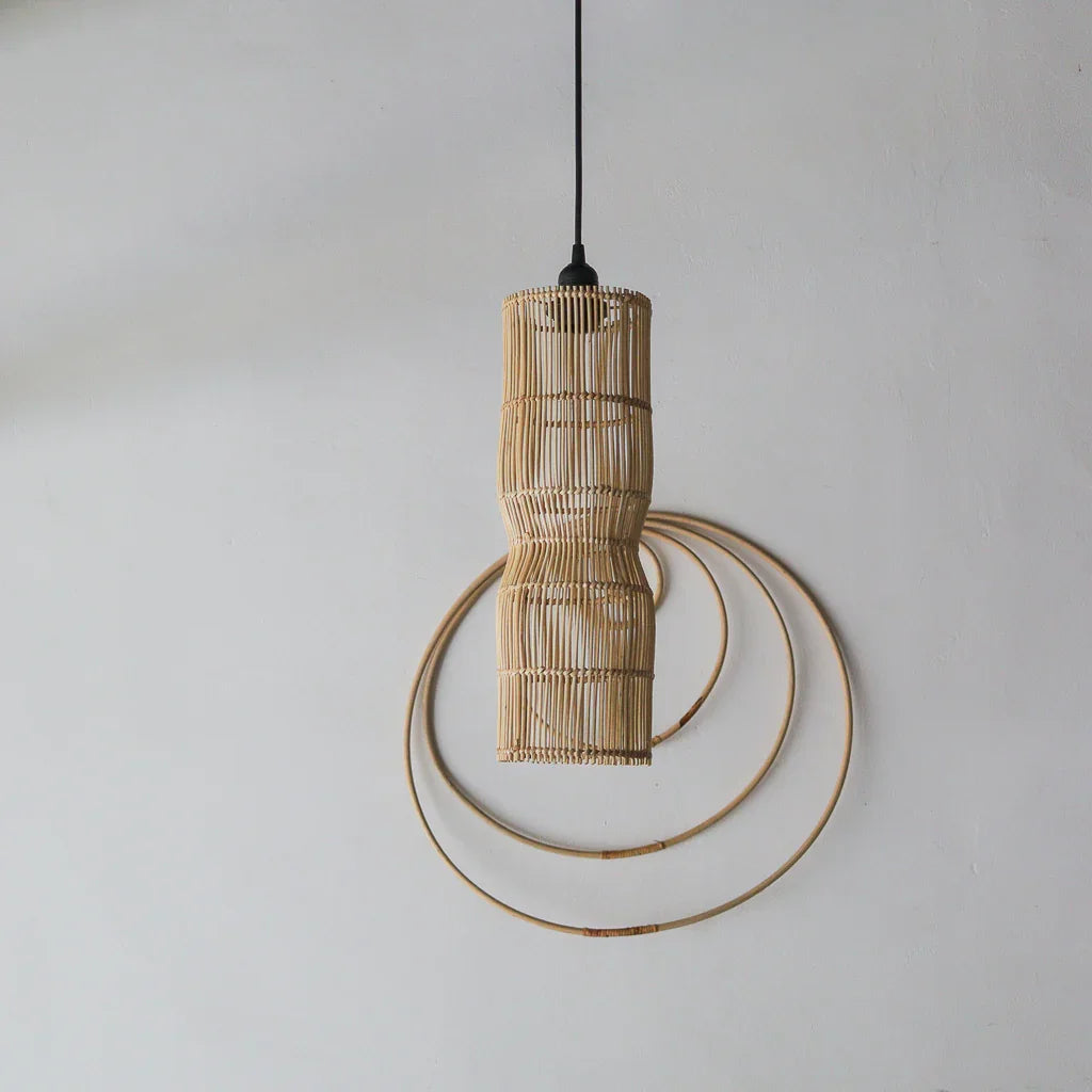 Handcrafted Rattan Pendant Light - Unique Design – roomidecoration