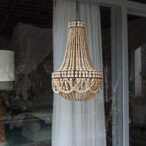 Beaded Chandelier Natural Nest Design