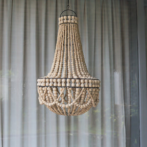 Beaded Pendant Light