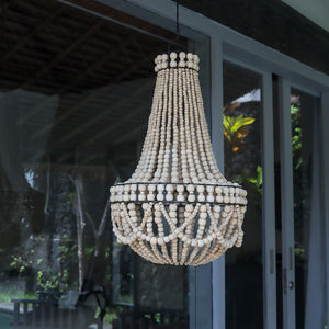 Beaded Chandelier Natural Nest Design