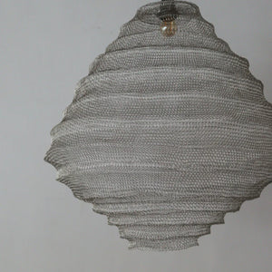 Handknitted Wire Mesh Chandelier Awan Dome Design