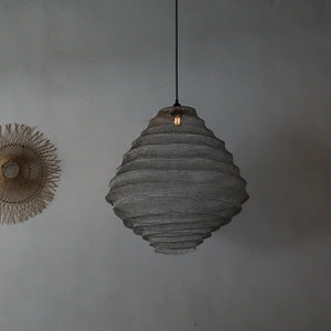 Handknitted Wire Mesh Chandelier Awan Dome Design