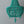 Green Tosca Beaded Chandelier Vintage Style