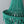 Green Tosca Beaded Chandelier Vintage Style