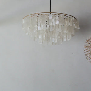 Capiz Shell Chandelier Titik Design