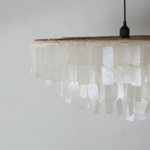 Capiz Shell Chandelier Titik Design