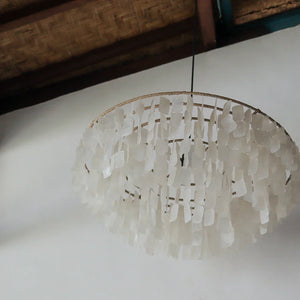 Capiz Shell Chandelier Titik Design
