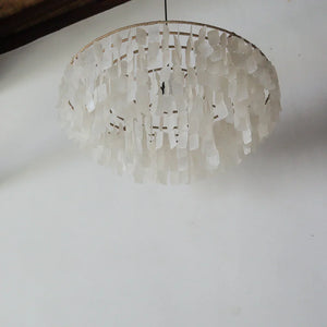 Capiz Shell Chandelier Titik Design