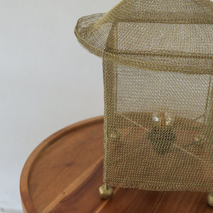Chainmail Table Lamp Gold jolgo