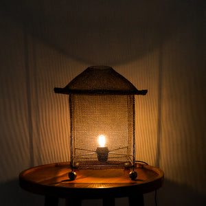 Chainmail Table Lamp Gold jolgo