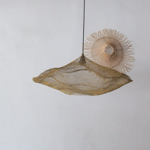 Hand knitted Brass Wire Mesh Awan Ombak
