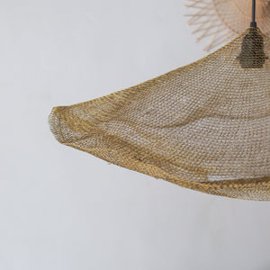 Hand knitted Brass Wire Mesh Awan Ombak