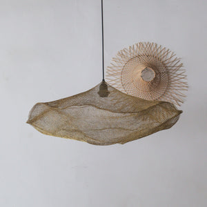 Hand knitted Brass Wire Mesh Awan Ombak