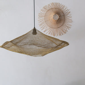 Hand knitted Brass Wire Mesh Awan Ombak
