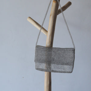 Wire Mesh Hand Knitted Shoulder Bag Melati