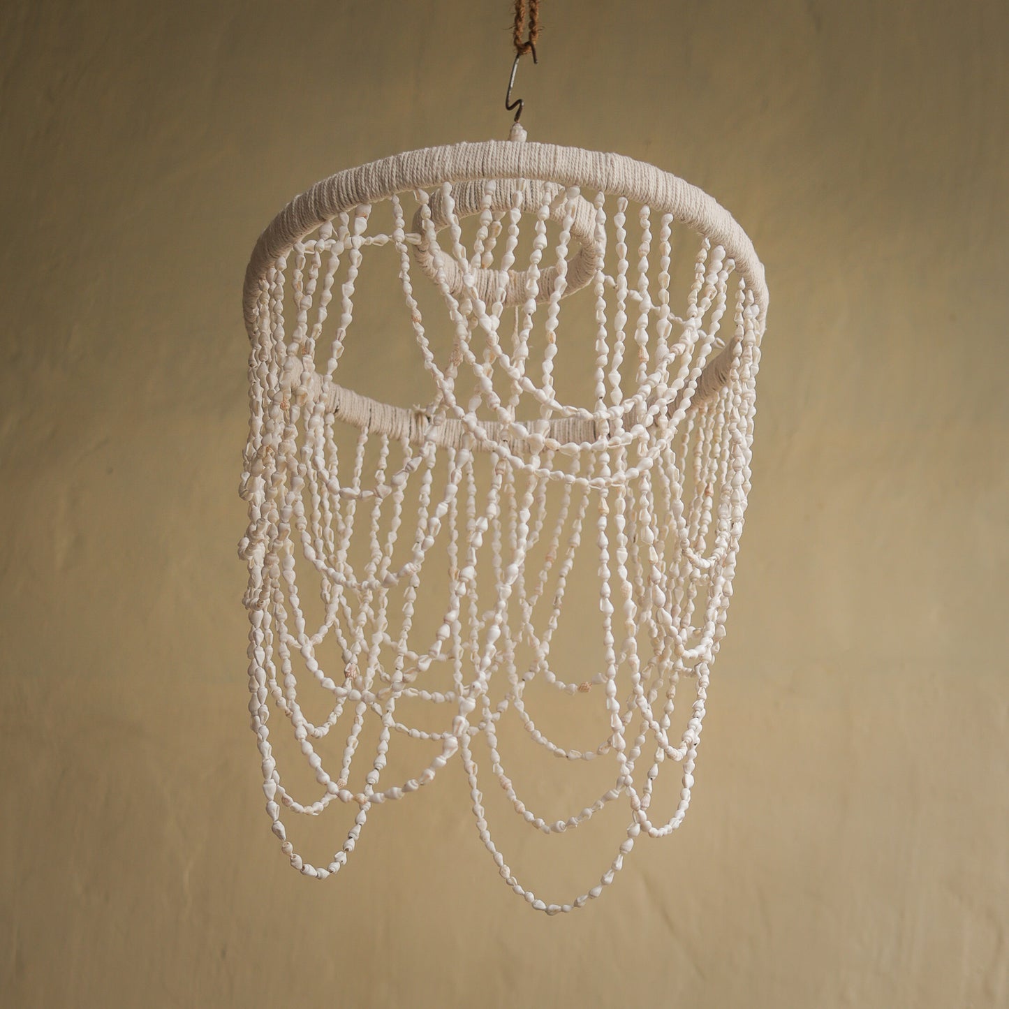 Shell Shade Chandelier