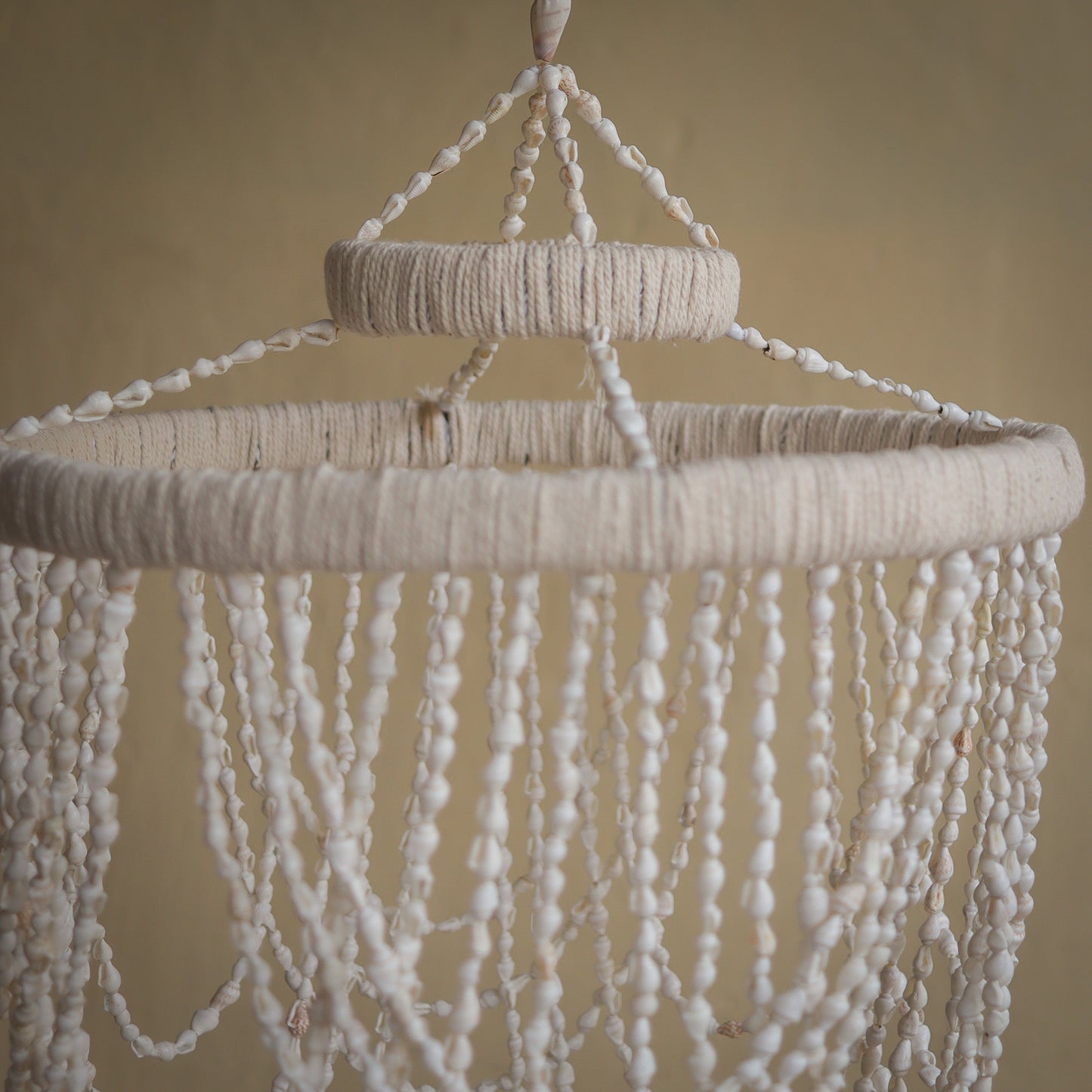 Shell Shade Chandelier