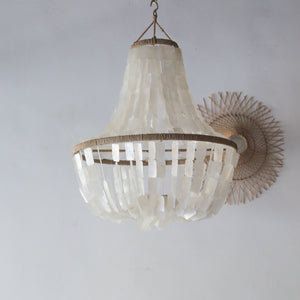 Capiz Shell Chandelier Banda