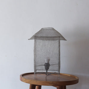 Chainmail Table Lamp Silver Jolgo