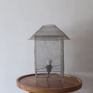 Chainmail Table Lamp Silver Jolgo