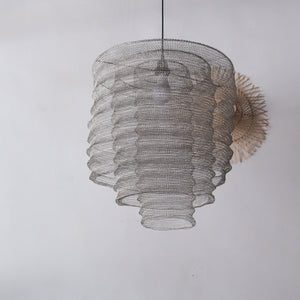 Stainless Wire Mesh Tiered Chandelier Panlas Umalulu