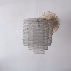 Stainless Wire Mesh Tiered Chandelier Panlas Umalulu