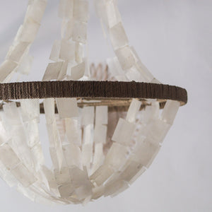 Capiz Shell Chandelier Halmahera