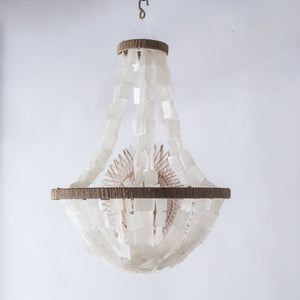 Capiz Shell Chandelier Halmahera