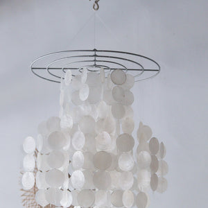 Capiz Shell Chandelier Ceningan