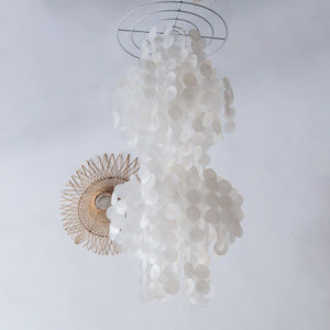Capiz Shell Chandelier Ceningan