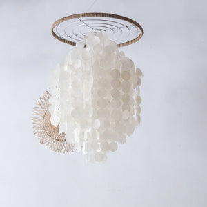 Capiz Shell Chandelier Madura