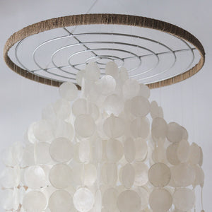 Capiz Shell Chandelier Madura