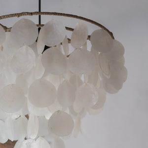 Capiz Shell Chandelier Tidore