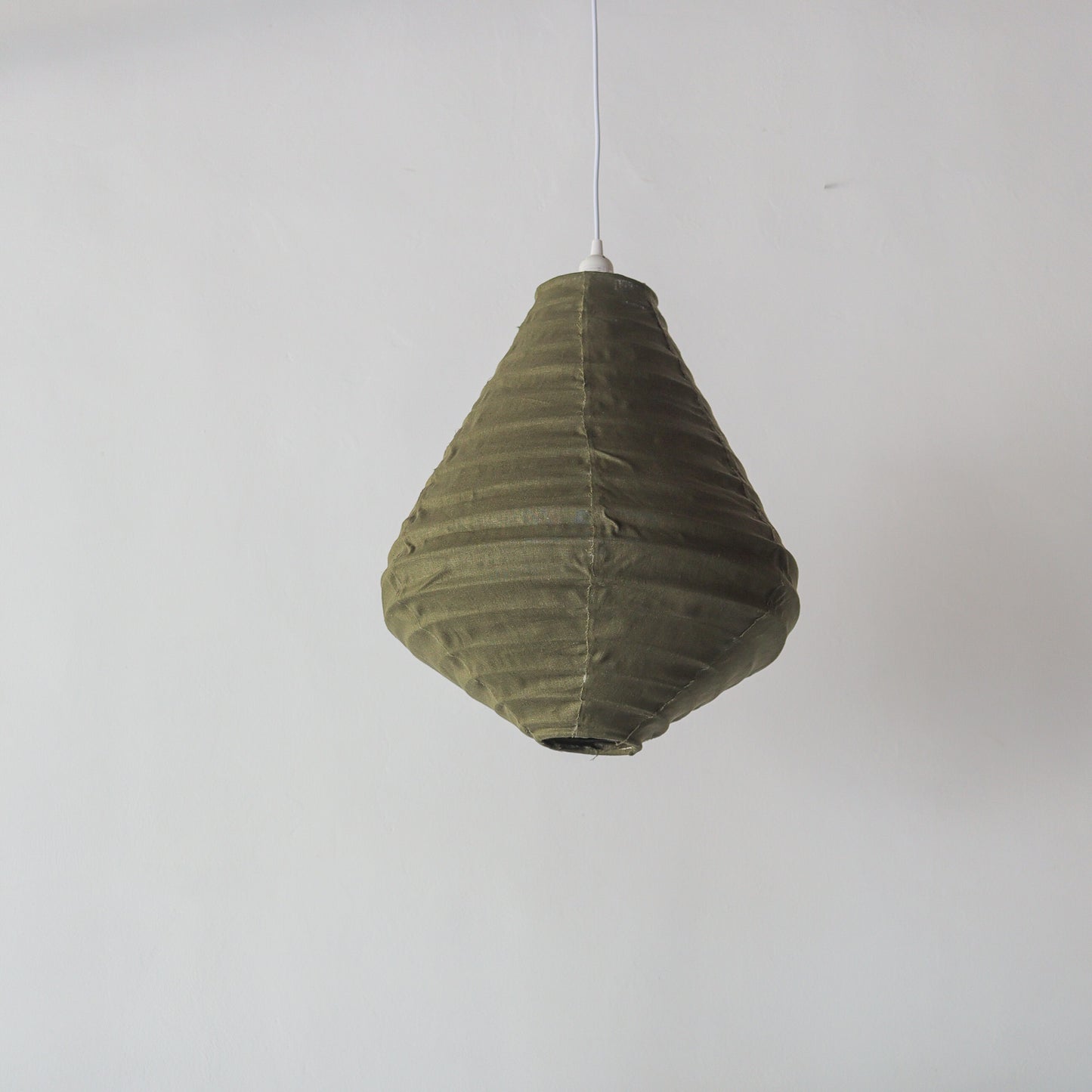 Linen lampshade green