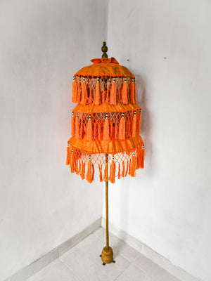 Triple Mini Parasol in Orange