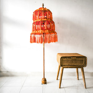 Triple Mini Parasol in Orange