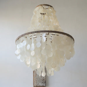 Capiz Lampshade
