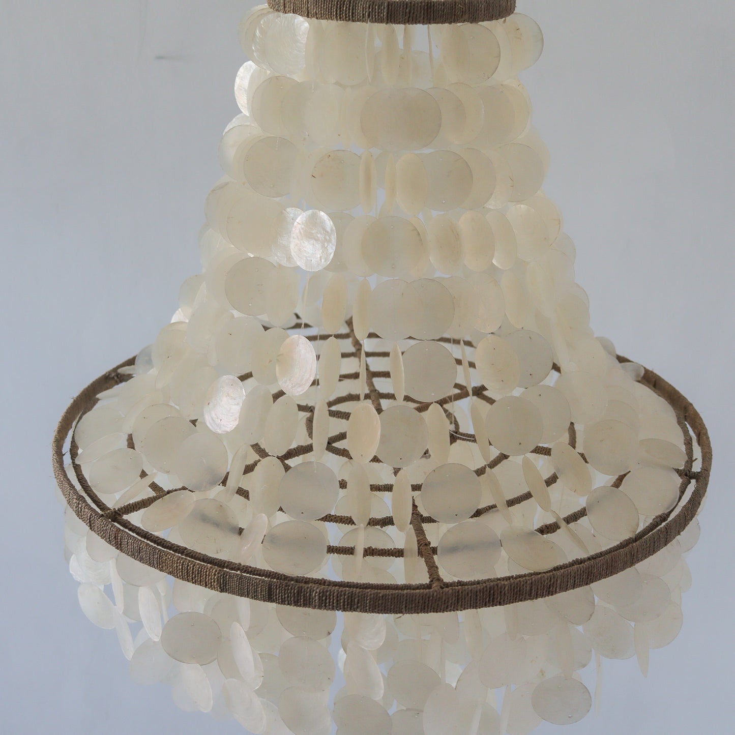 Capiz Shell Ceiling Lamp