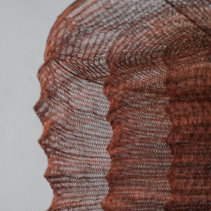 Copper Wire Mesh Chandelier Tiered Siji Design