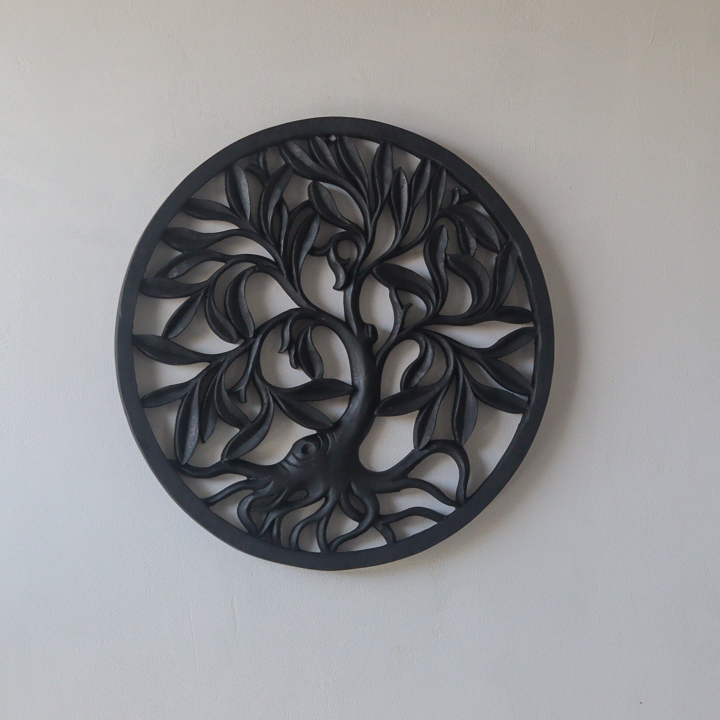 Hand carved Wall Art Black