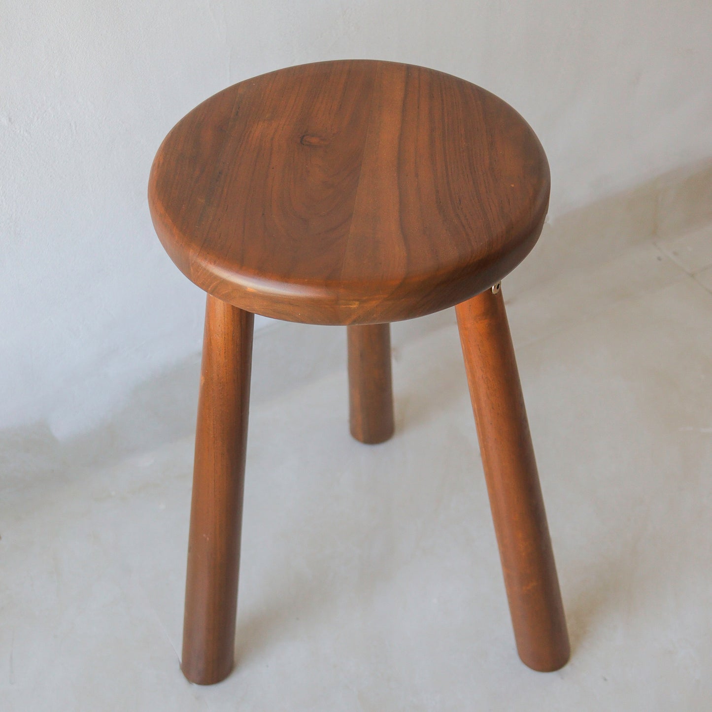 wooden stool Brown